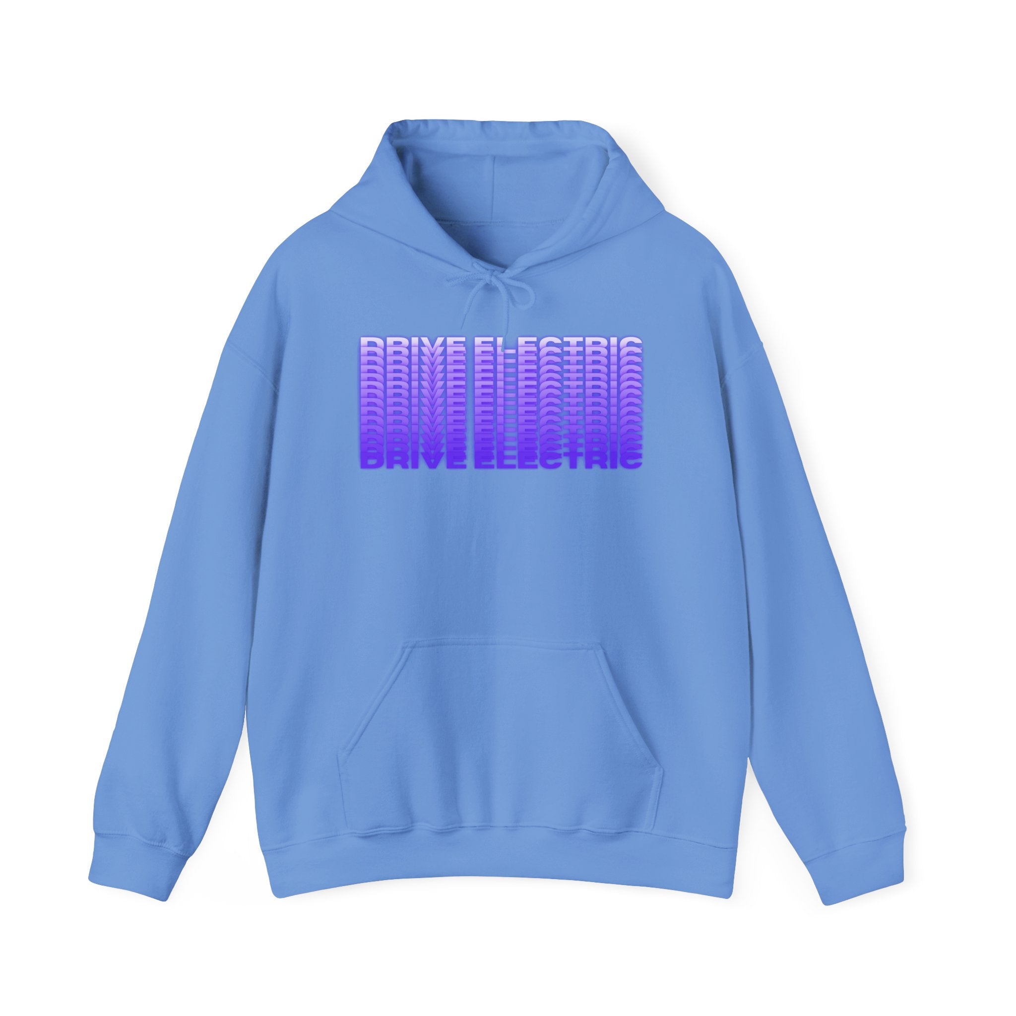 Drive Electric Unisex Heavy Blend™ Hooded Sweatshirt-Electron Blue