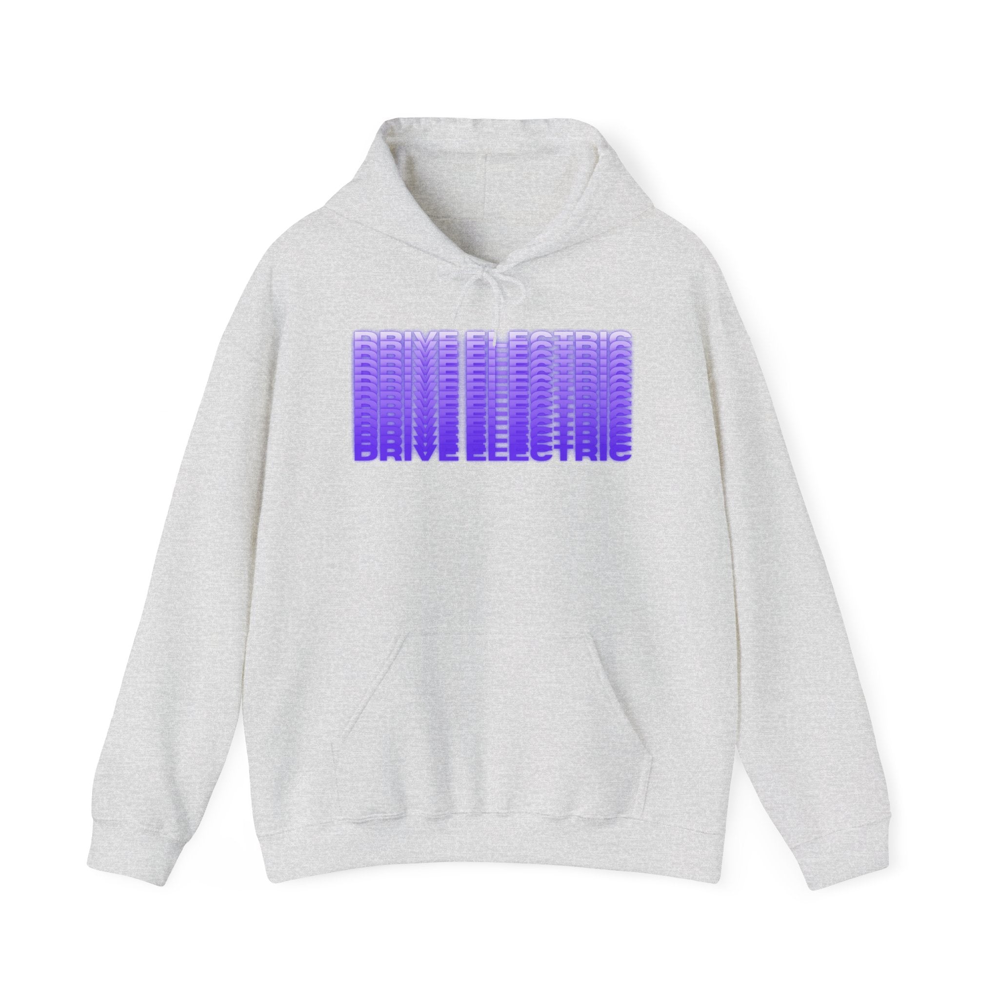 Drive Electric Unisex Heavy Blend™ Hooded Sweatshirt-Electron Blue