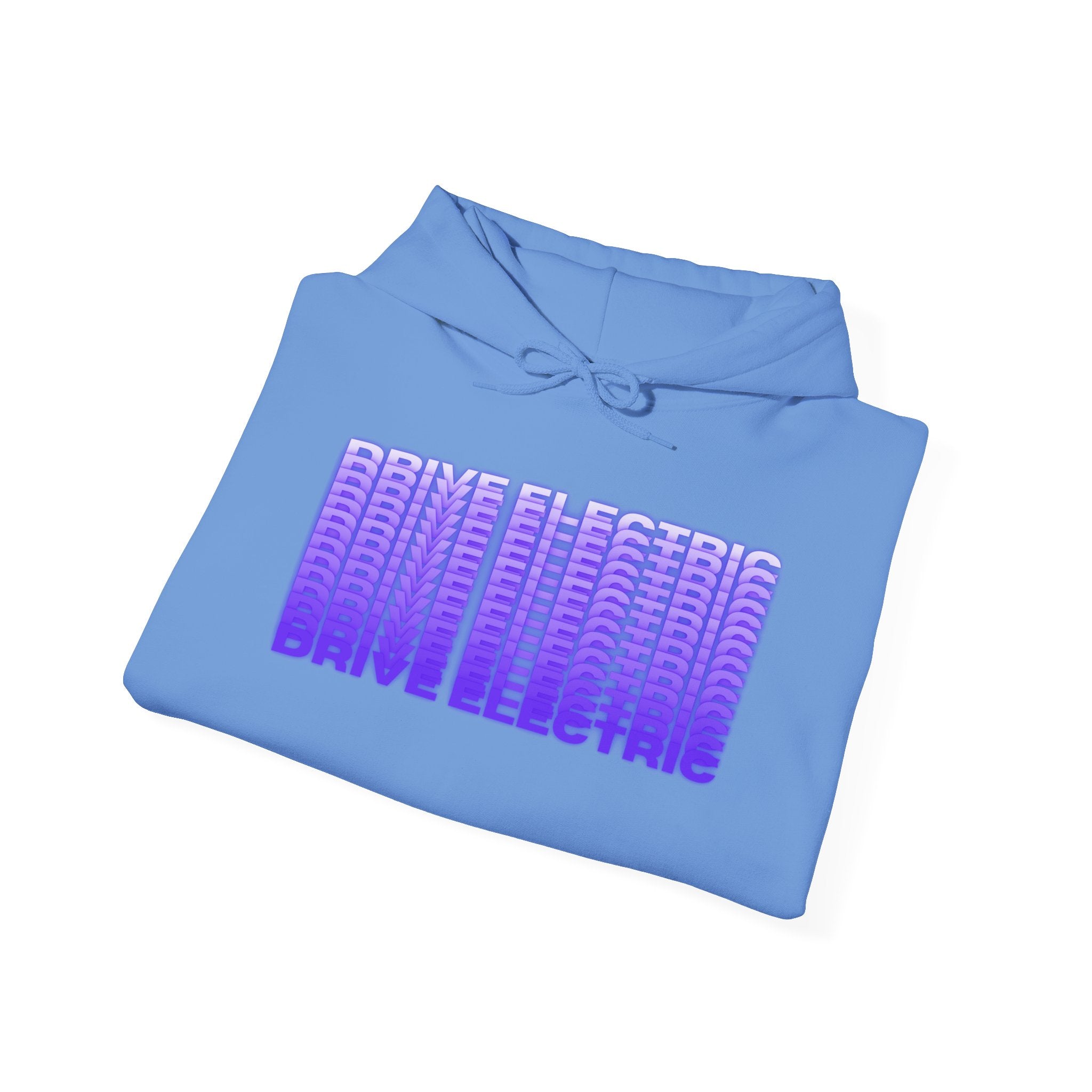 Drive Electric Unisex Heavy Blend™ Hooded Sweatshirt-Electron Blue