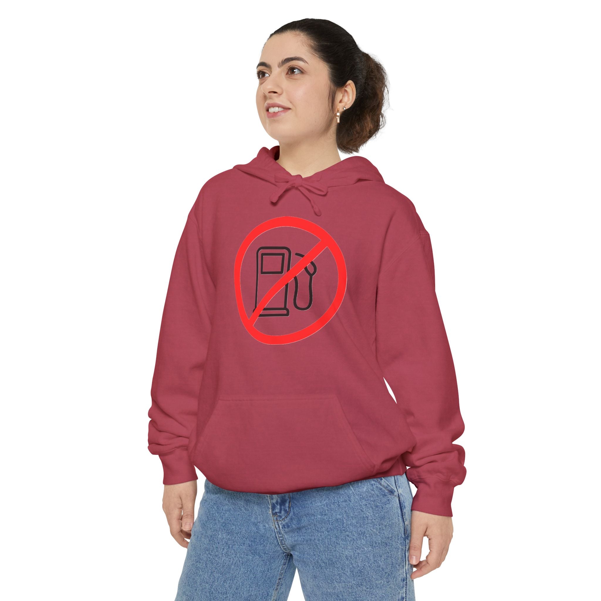 No Gas Unisex Garment Dye Hoodie